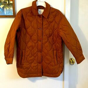 Madewell puffy long jacket